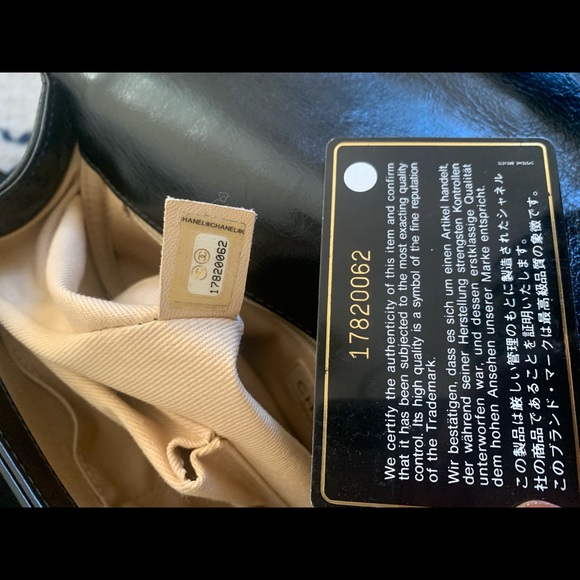 Chanel boy flap bag large gold chain - Picture 14 of 15